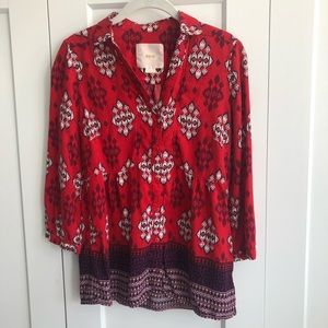 Anthropologie Maeve Blouse